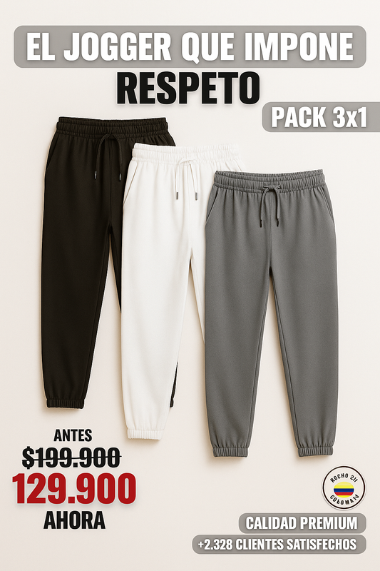 JOGGER CALIDAD PREMIUM ™